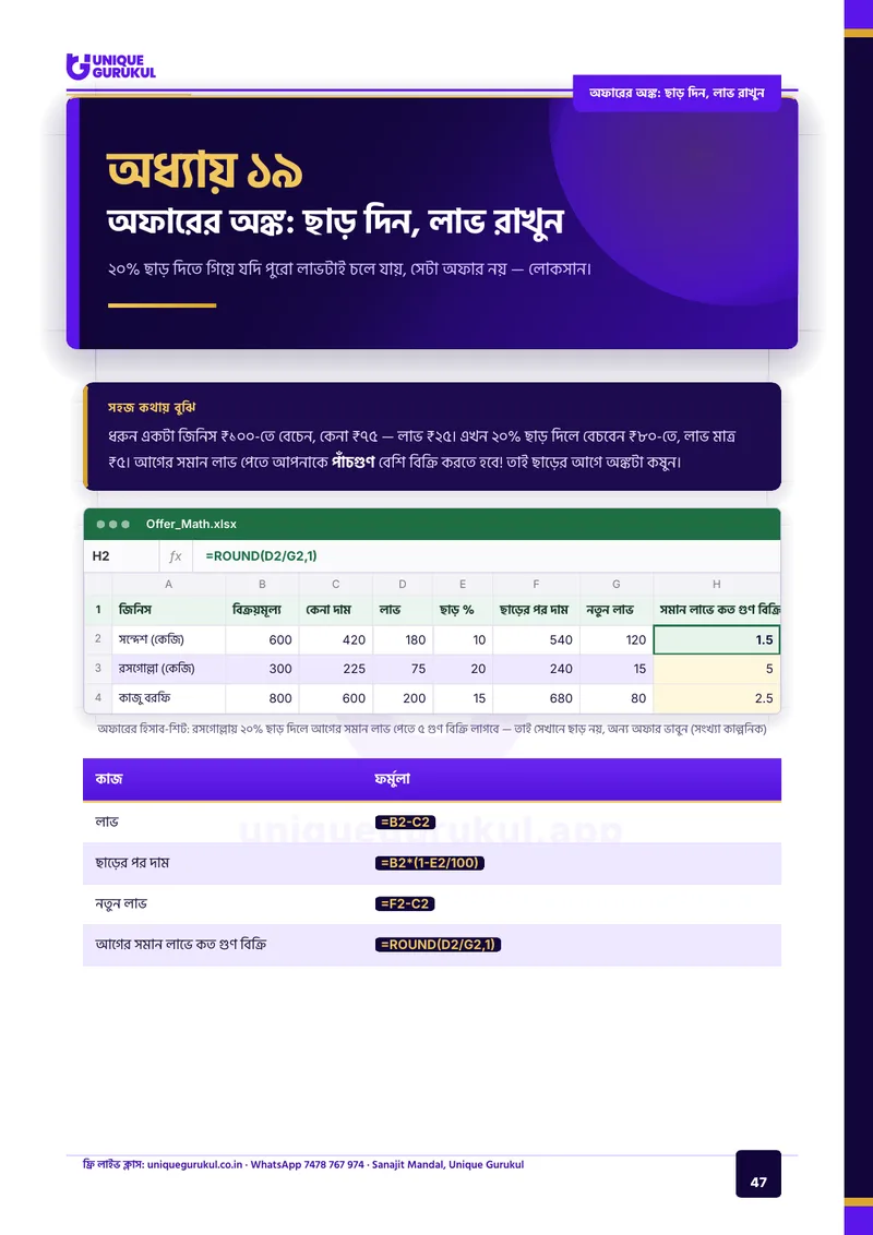 ছোট দোকান ও ব্যবসার AI মার্কেটিং — 47